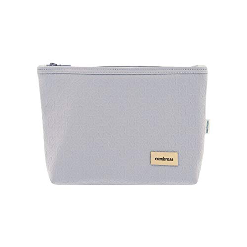 cambrass-43147-borsa-bagno-luxy-grigio-6x28x20-cm image 4