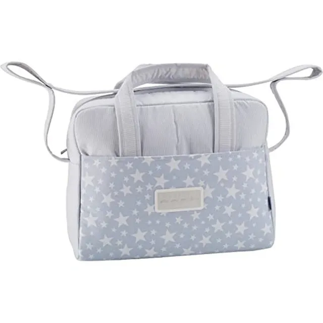 cambrass-35482-borsa-valigia-star-azzurro-materna-viaggio image 1