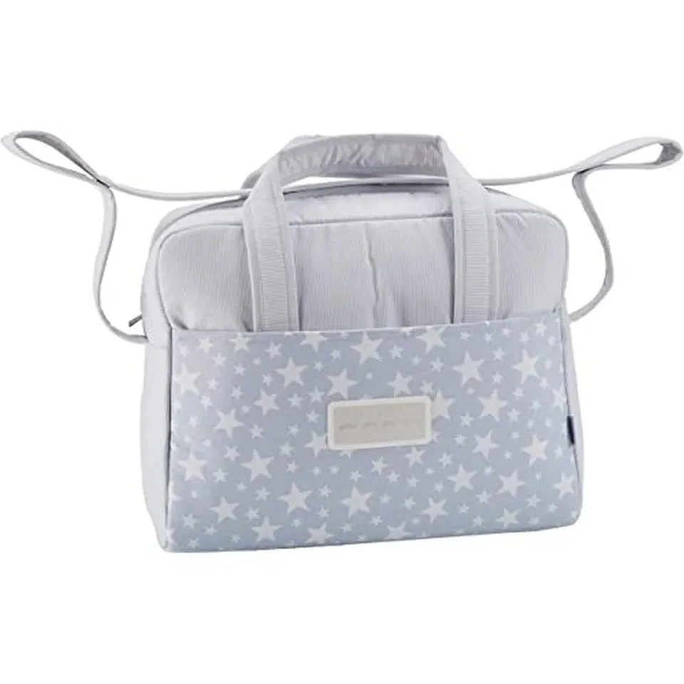 cambrass-35482-borsa-valigia-star-azzurro-materna-viaggio image 1