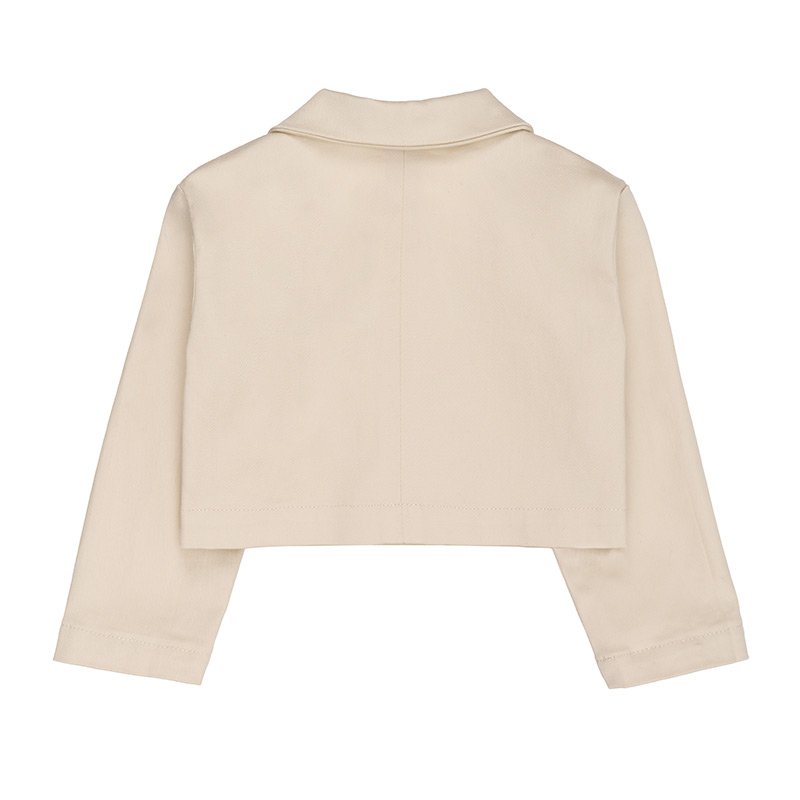 nanan-giacca-beige-bimbo-da-cerimonia-con-tasche image 3