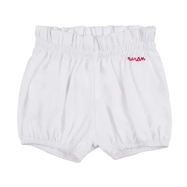 nanan-shorts-bianchi-arricciati-bimba-comfort image 1
