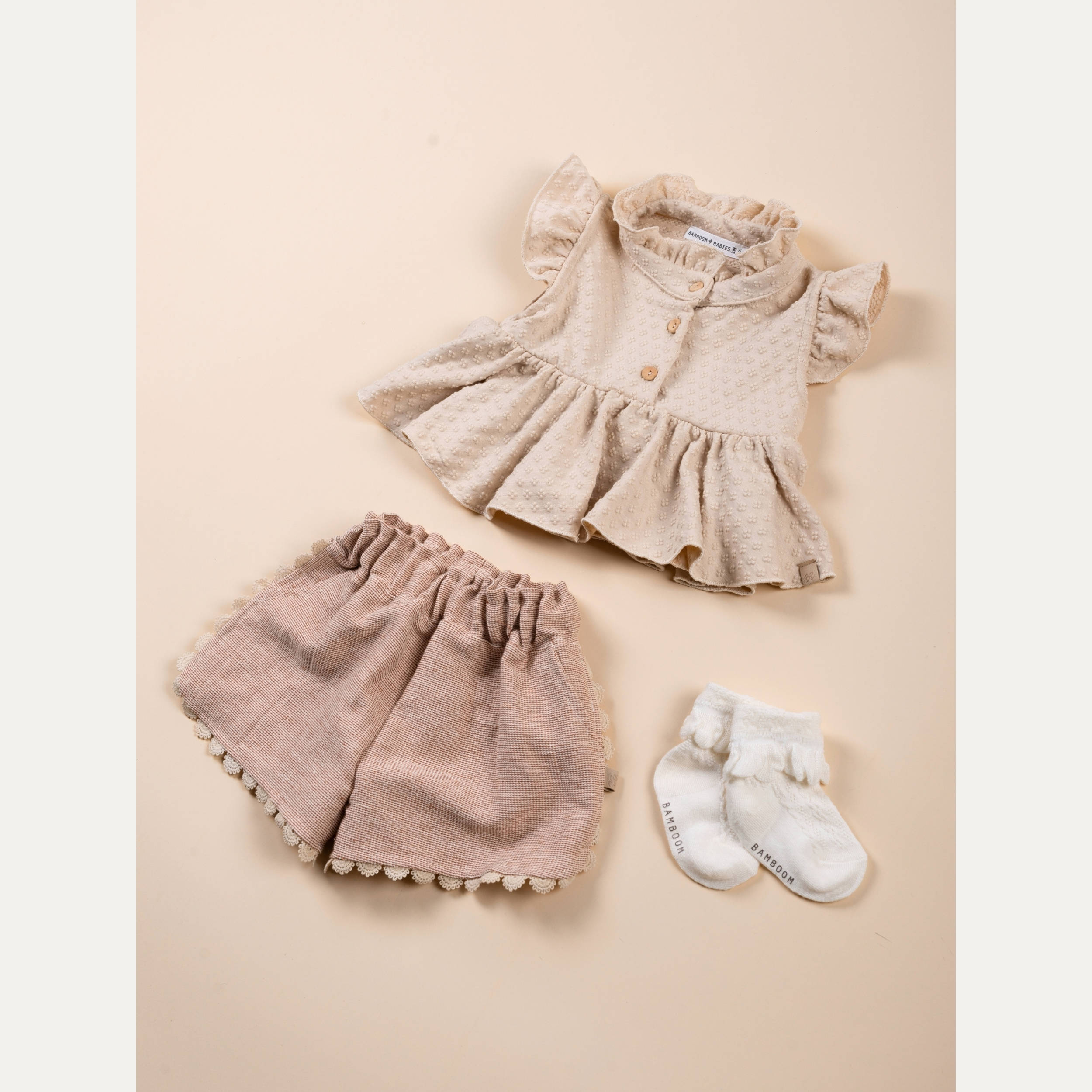 bamboom-short-bimba-con-bordino-coral-276 image 3