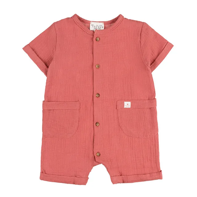 nanan-pagliaccetto-rosa-magenta-aperto-davanti-garza-cotone image 1