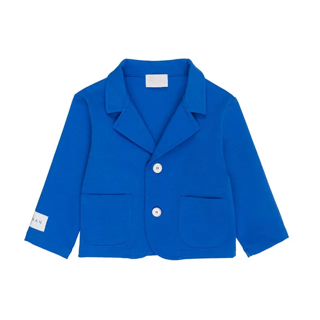 nanan-giacca-royal-blu-con-tasche image 1
