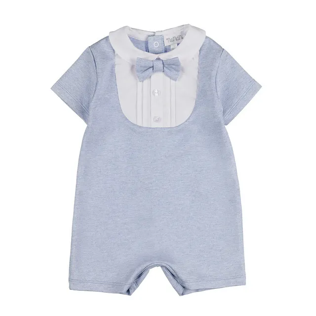 nanan-pagliaccetto-azzurro-con-pettorina-pagliaccetto-neonato-elegante image 1