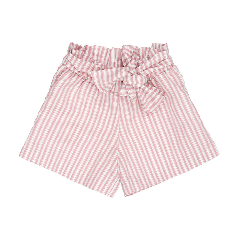 nanan-shorts-a-righe-rosa-con-fiocco image 1