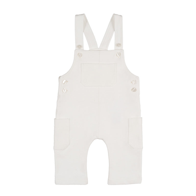 nanan-salopette-off-white-in-cotone-con-bretelle image 2
