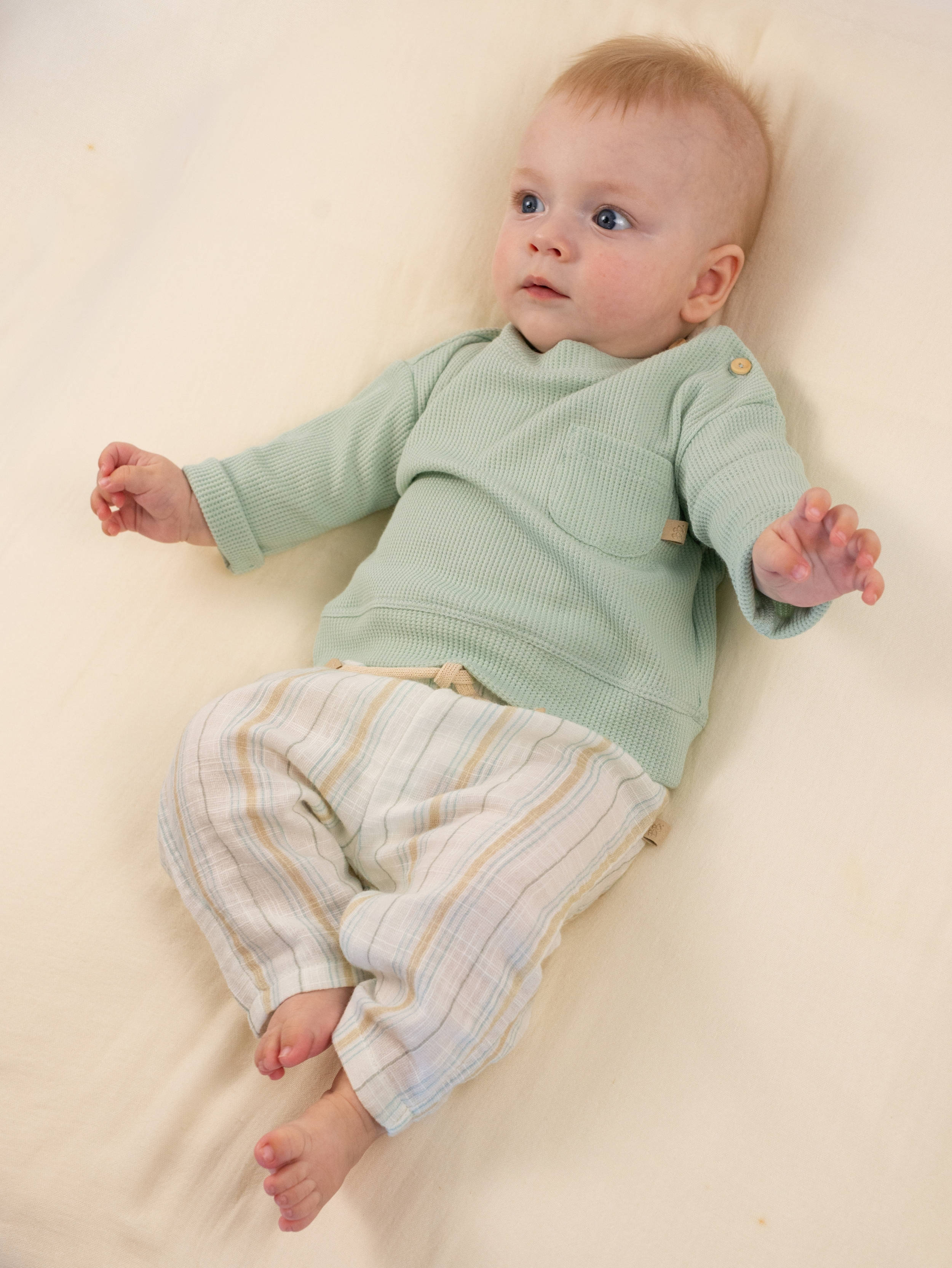 bamboom-maglia-bimbo-ocean-blu-200-maglia-waffle image 4
