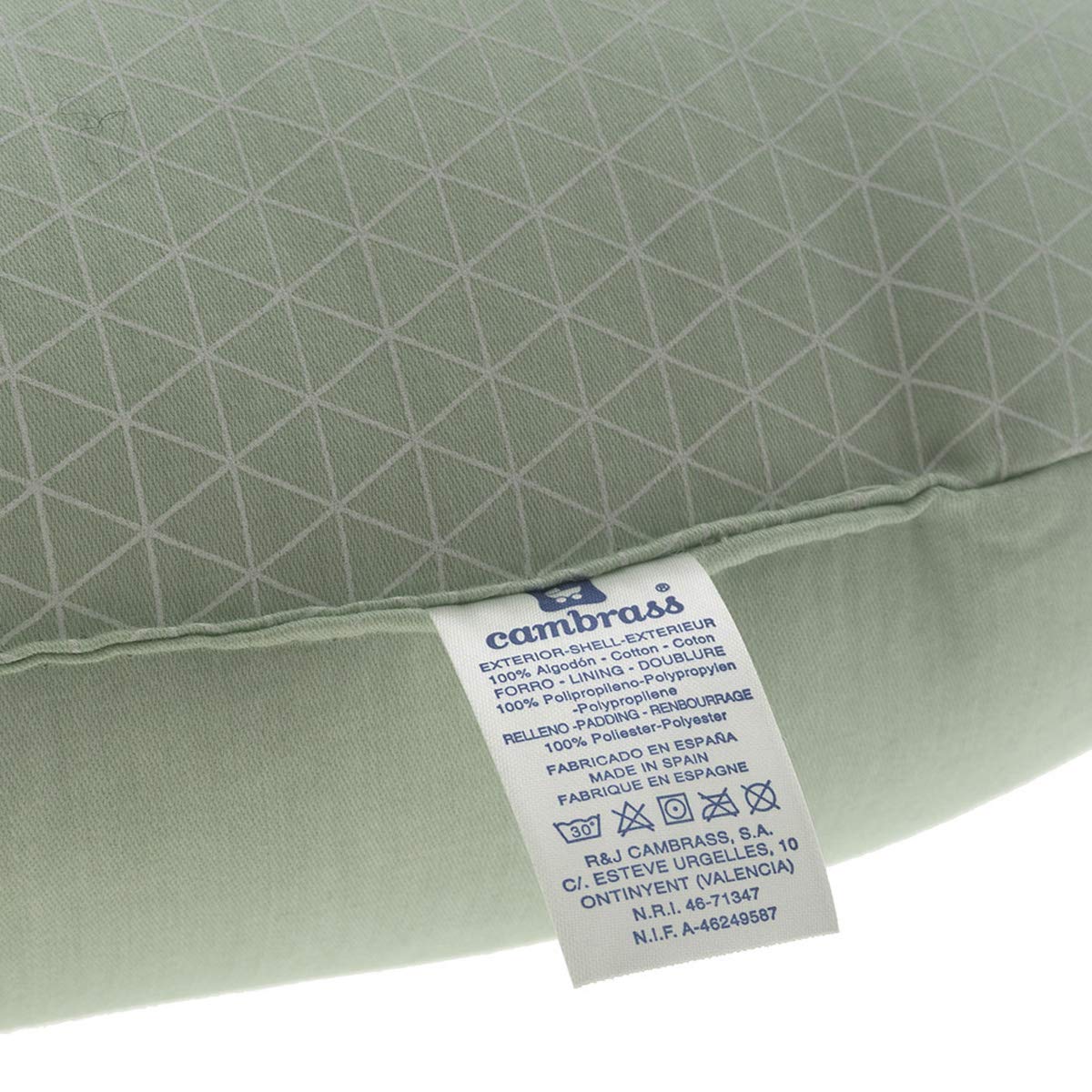 cambrass-cuscino-allattamento-piccolo-moon-green-53x45x10-cm image 3