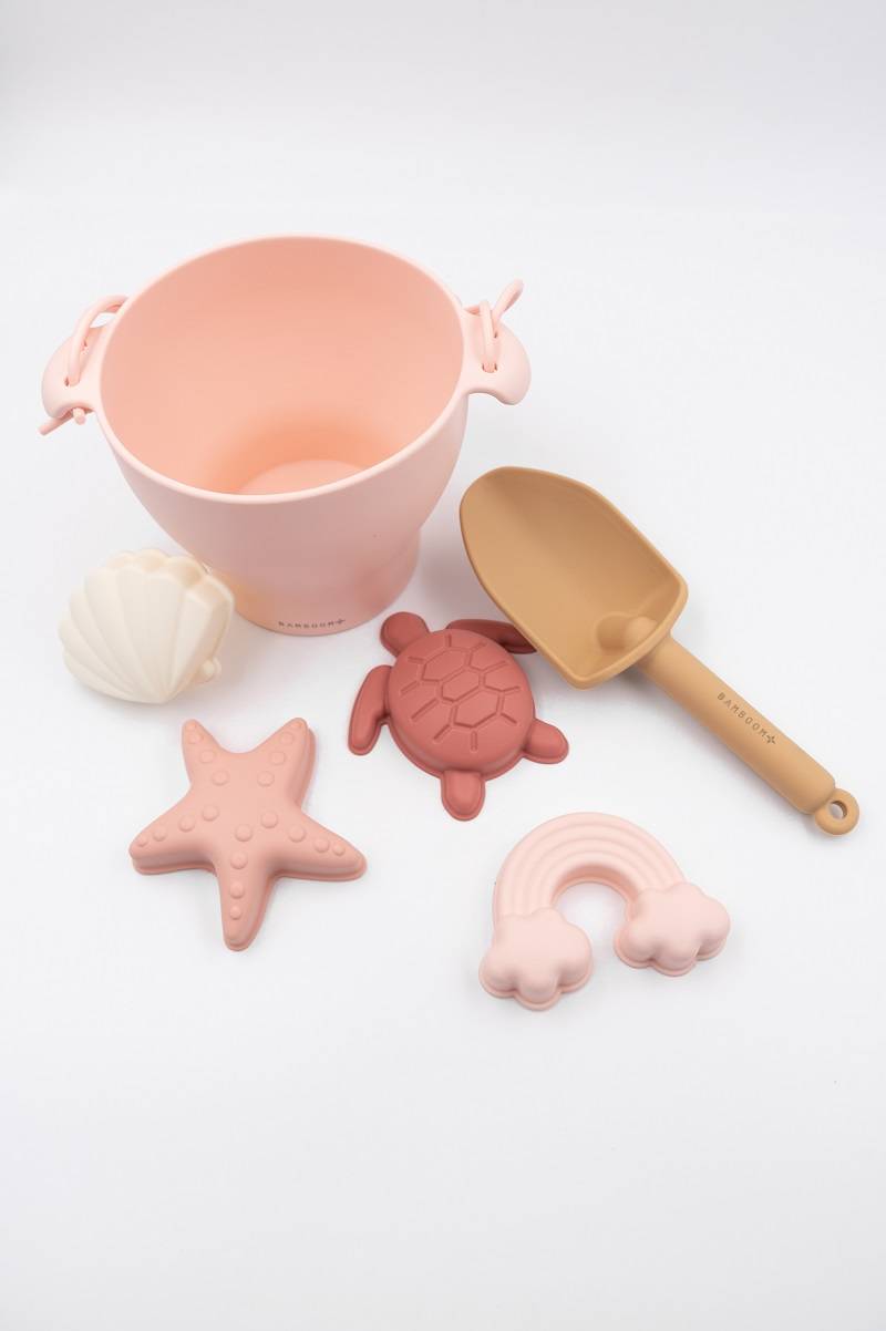bamboom-set-spiaggia-in-silicone-rosa-04 image 2
