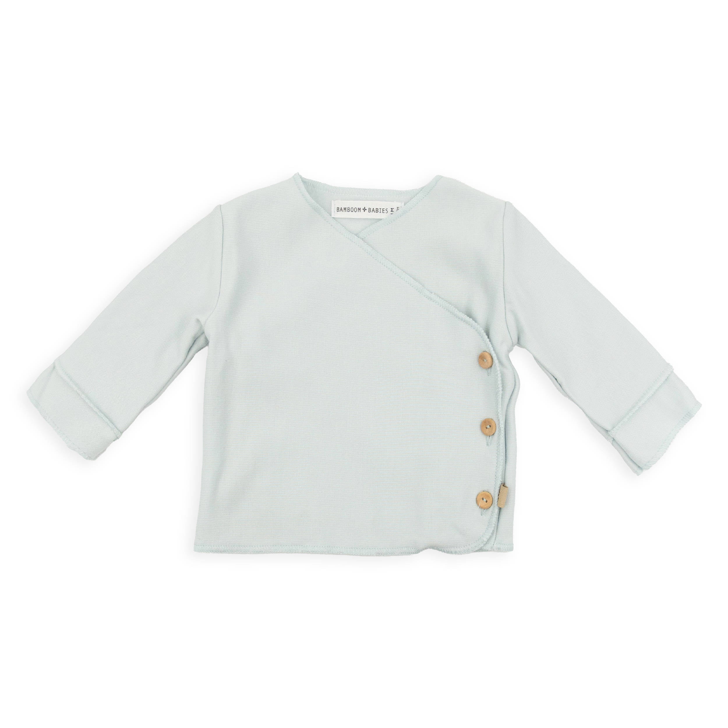 bamboom-maglia-incrociata-neonato-pure-sky-grey-352 image 1