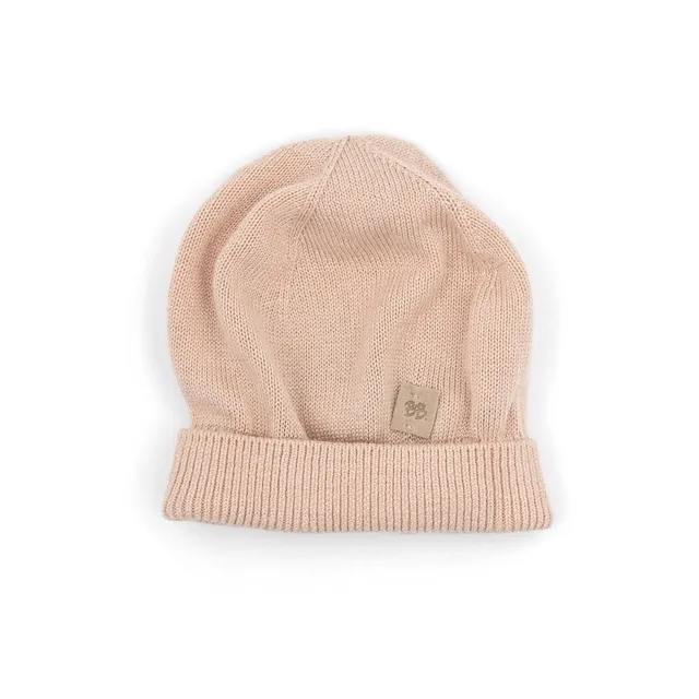 bamboom-cappellino-knitted-rosa-04-in-maglia-di-bamb-neonato image 1