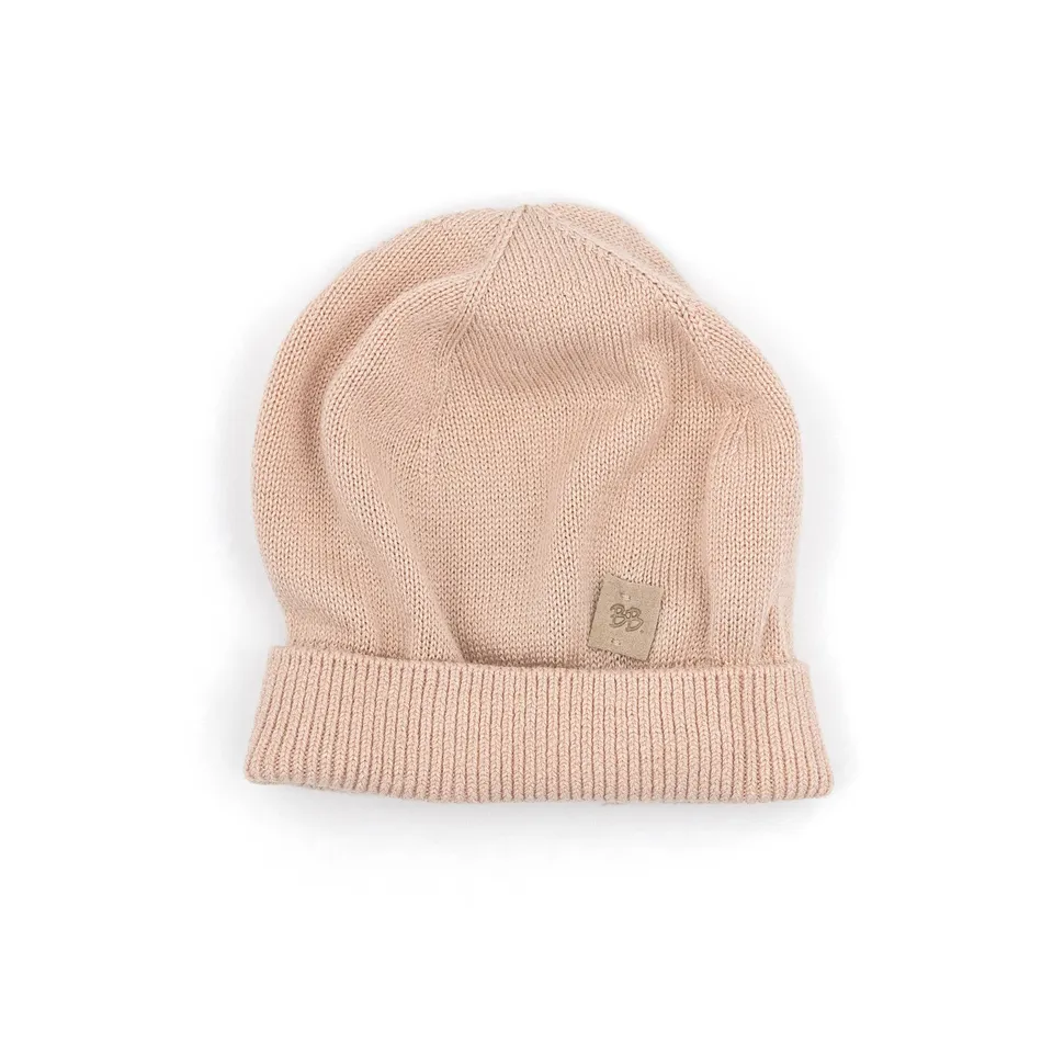bamboom-cappellino-knitted-rosa-04-in-maglia-di-bamb-neonato image 1