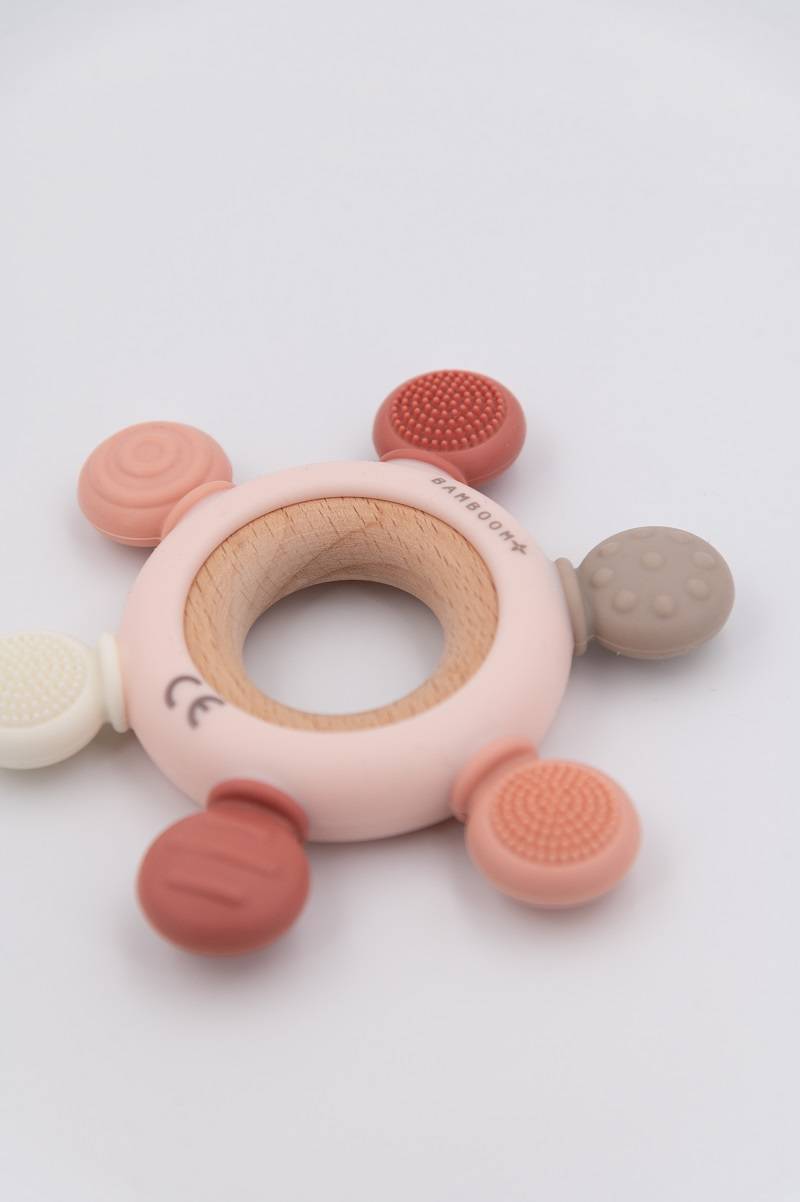 bamboom-massaggiagengive-legno-e-silicone-timone-rosa-04 image 3