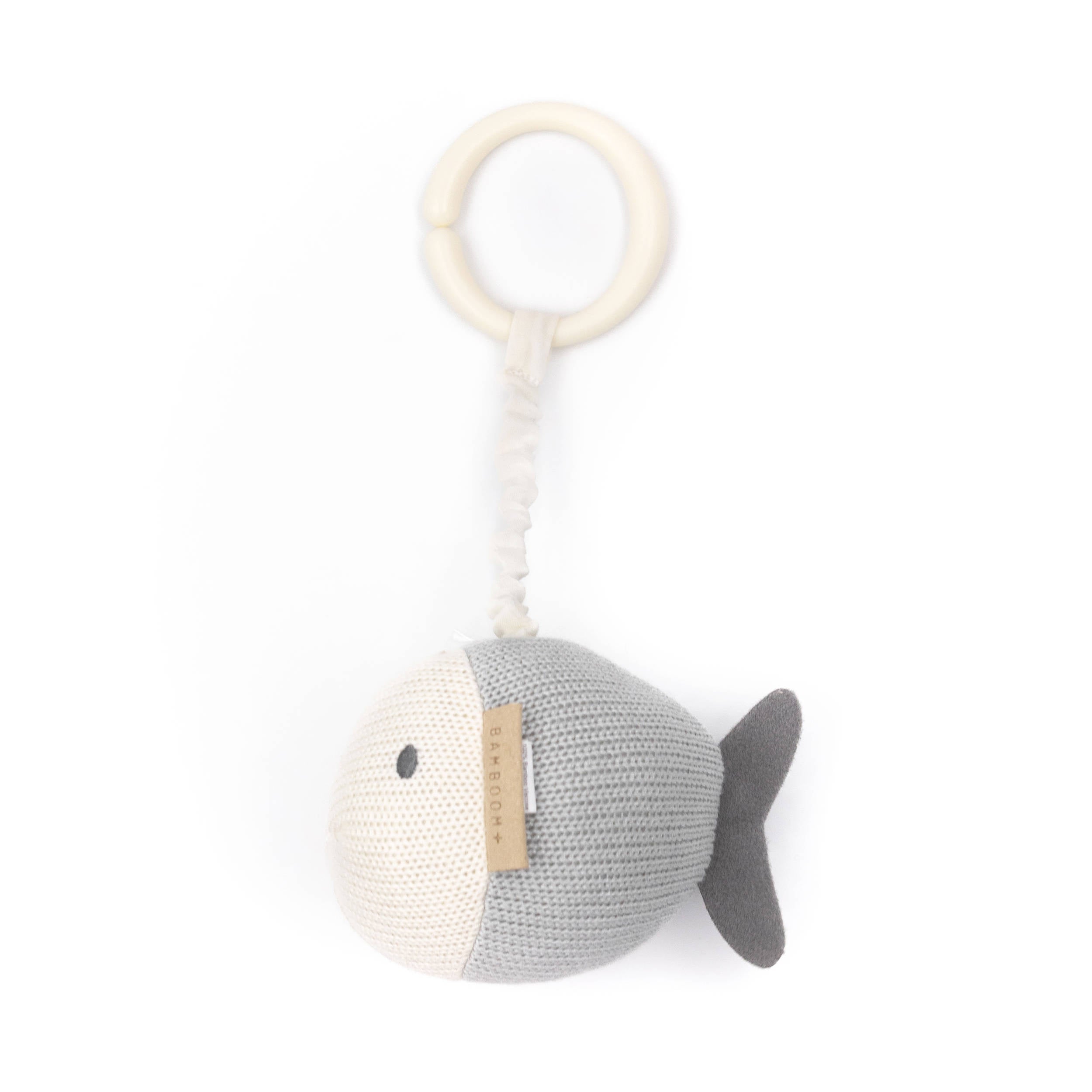 bamboom-giochino-pull-shake-fish-blu-07-in-maglia image 1