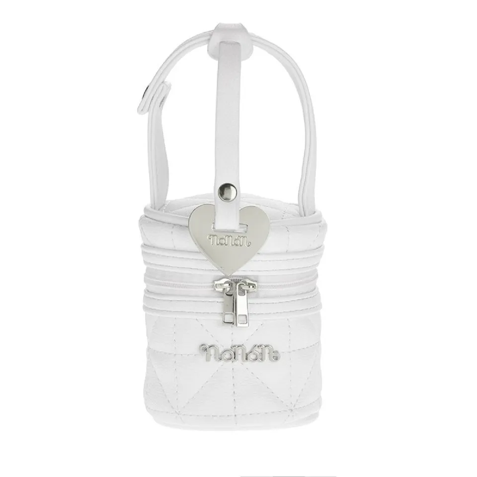 nanan-portaciuccio-bianco-trapuntato-pastello-ecopelle image 1