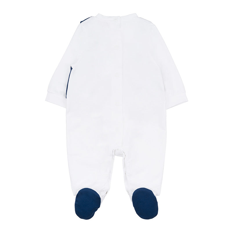 nanan-tutina-bimbo-con-gilet-blu-e-orsetto image 2