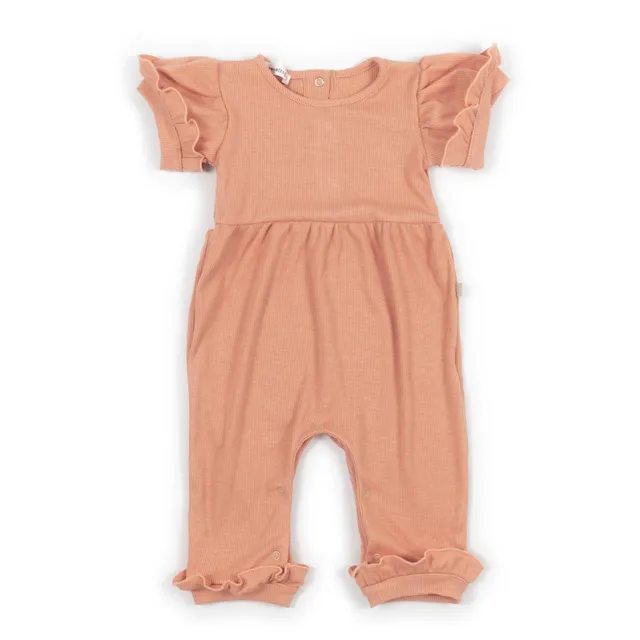 bamboom-tuta-a-maniche-corte-coral-276 image 1