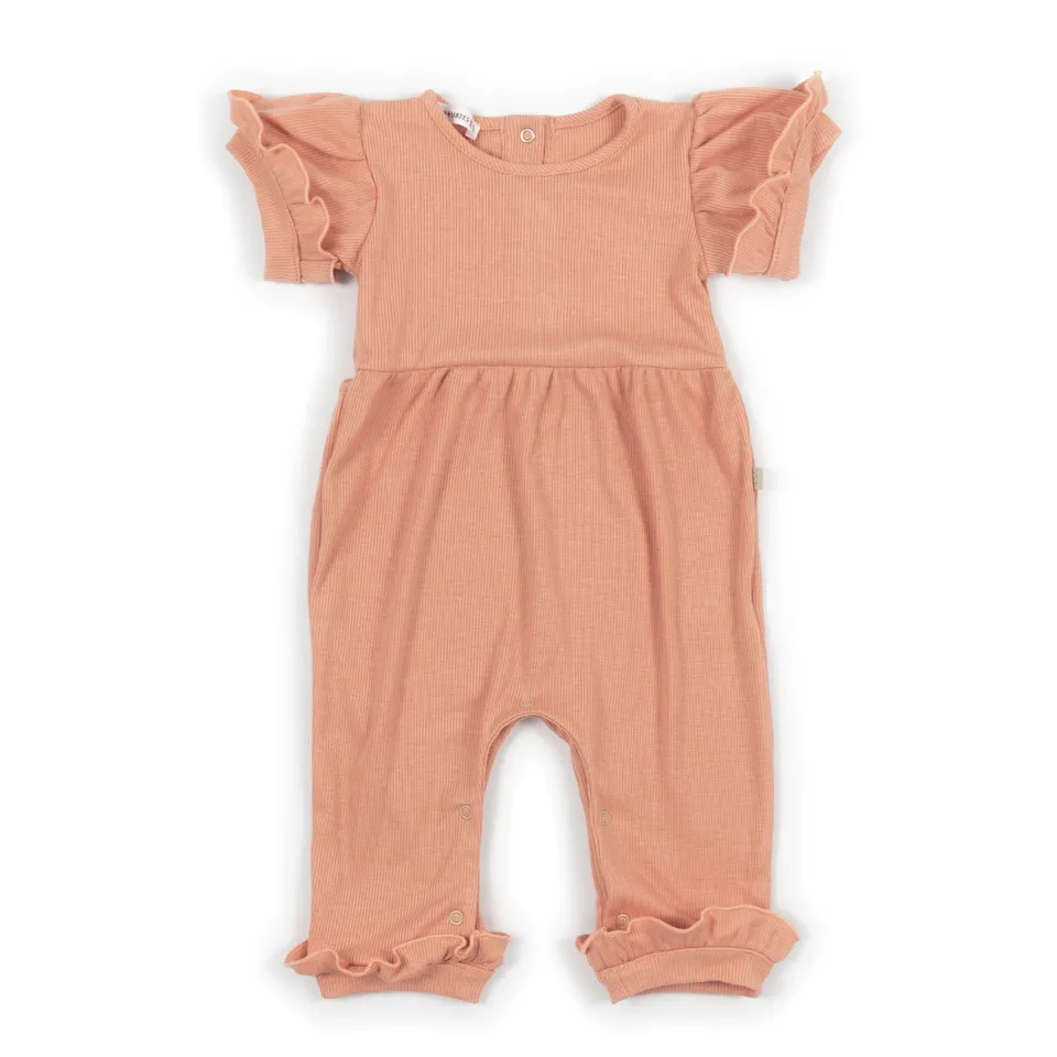 bamboom-tuta-a-maniche-corte-coral-276 image 1