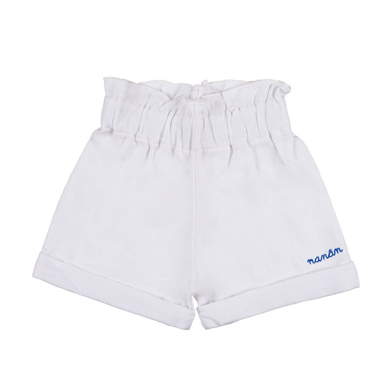 nanan-shorts-in-lino-con-frappa-e-elastico-interno image 1