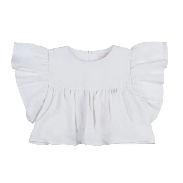 nanan-top-misto-lino-con-zip-posteriore image 1