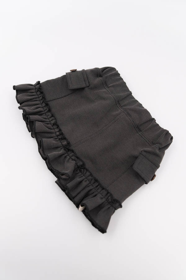 bamboom-gonna-corta-bimba-jeans-antracite-816 image 2