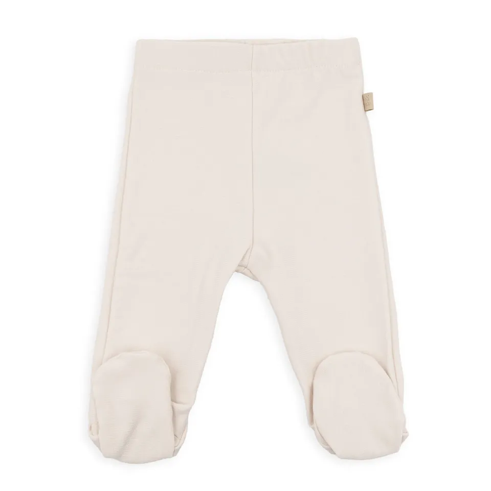 bamboom-pantaloncino-neonato-con-piedi-pure-warm-white-128 image 1