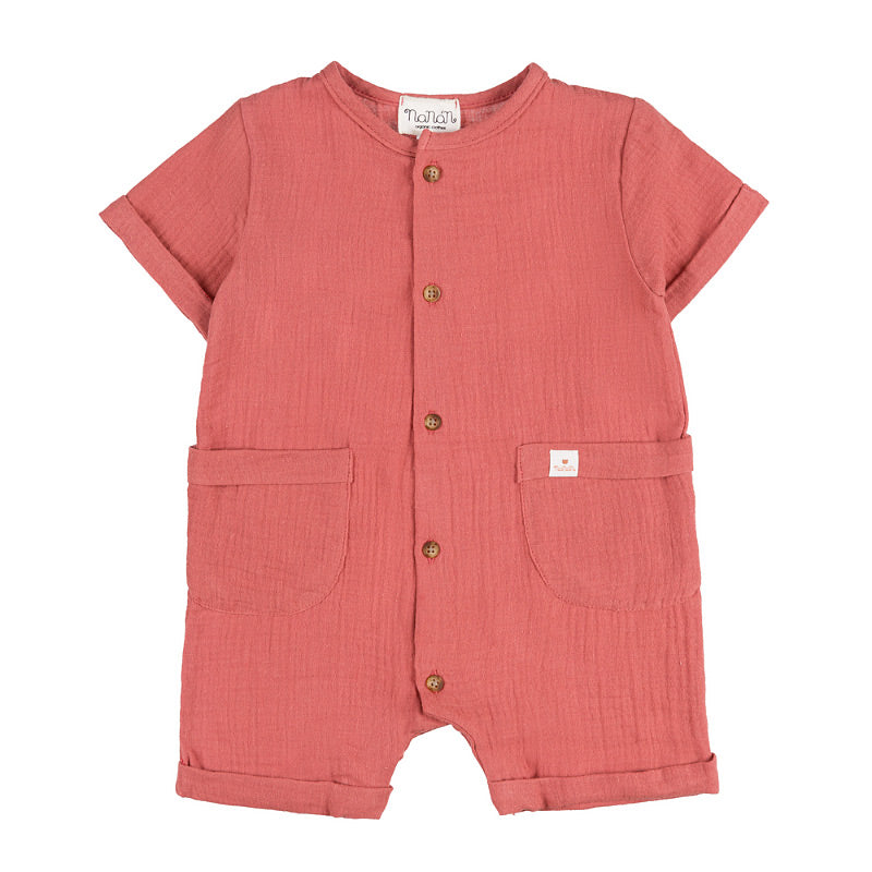 nanan-pagliaccetto-rosa-magenta-aperto-davanti-garza-cotone image 1