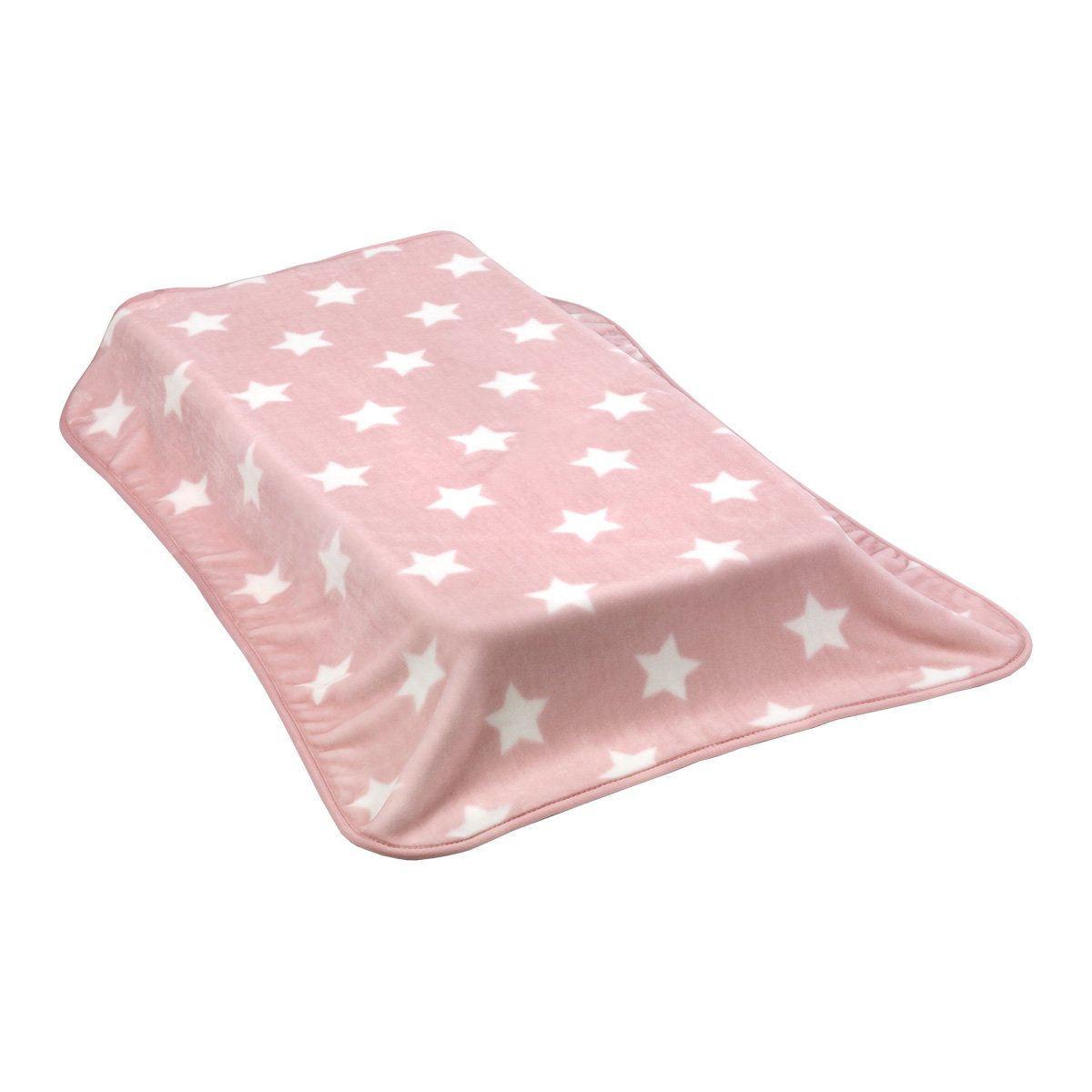 cambrass-39103-coperta-raschel-culla-star-rosa-110-x-140-cm image 1
