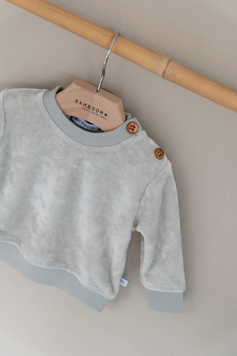 bamboom-maglia-velluto-manica-lunga-grigio-ghiaccio-27 image 2