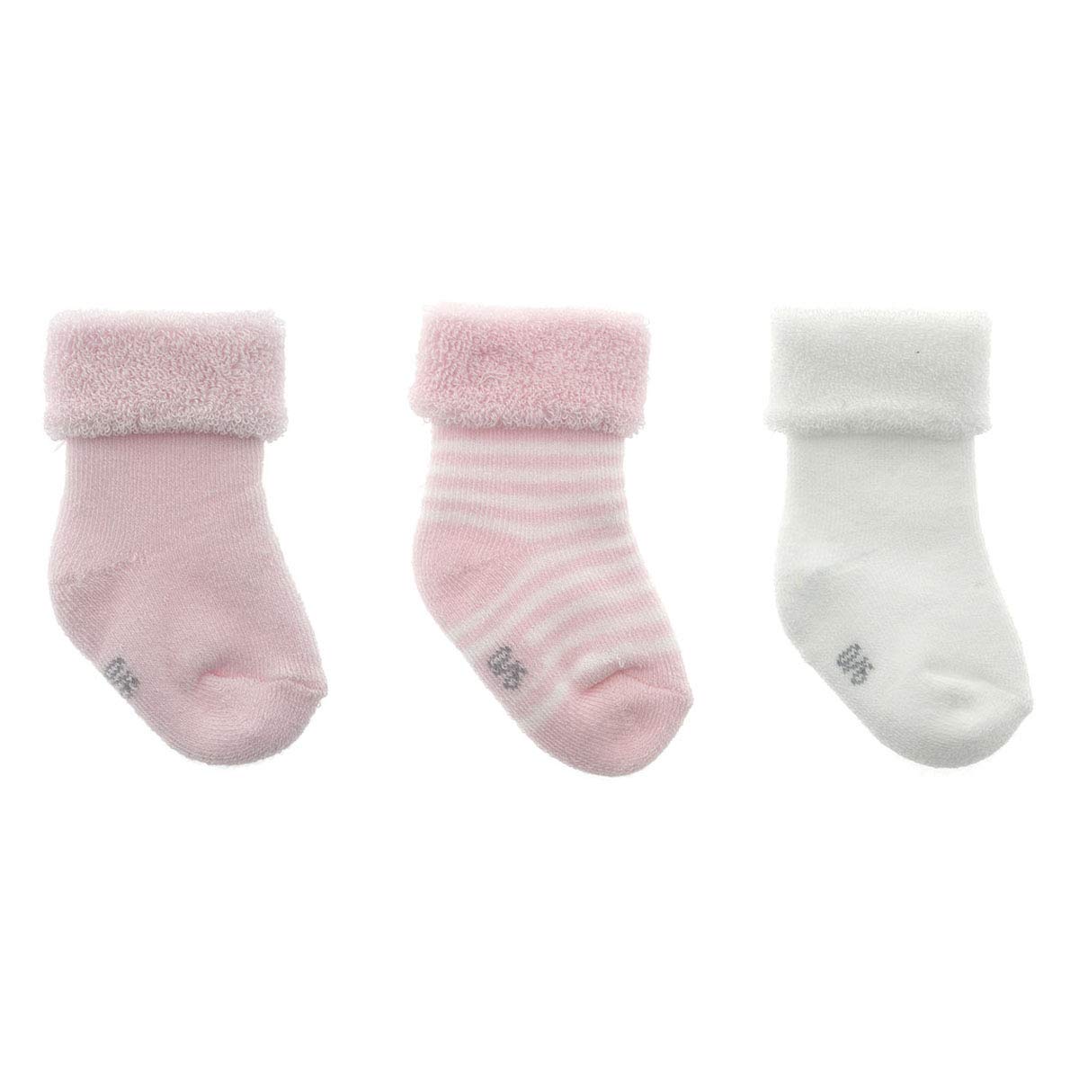 cambrass-calzini-lisci-rosa-tg-0000-15-16-confezione-da-3 image 1