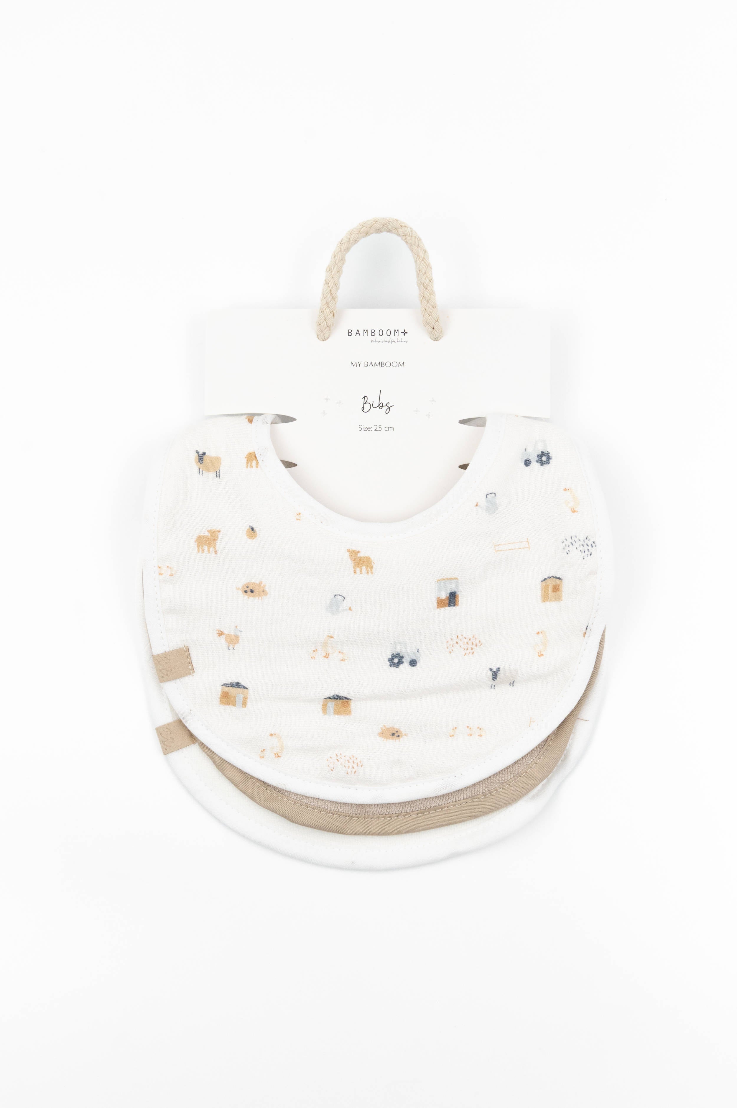 bamboom-bib-set-3-pezzi-bavaglini-the-farm-133 image 6
