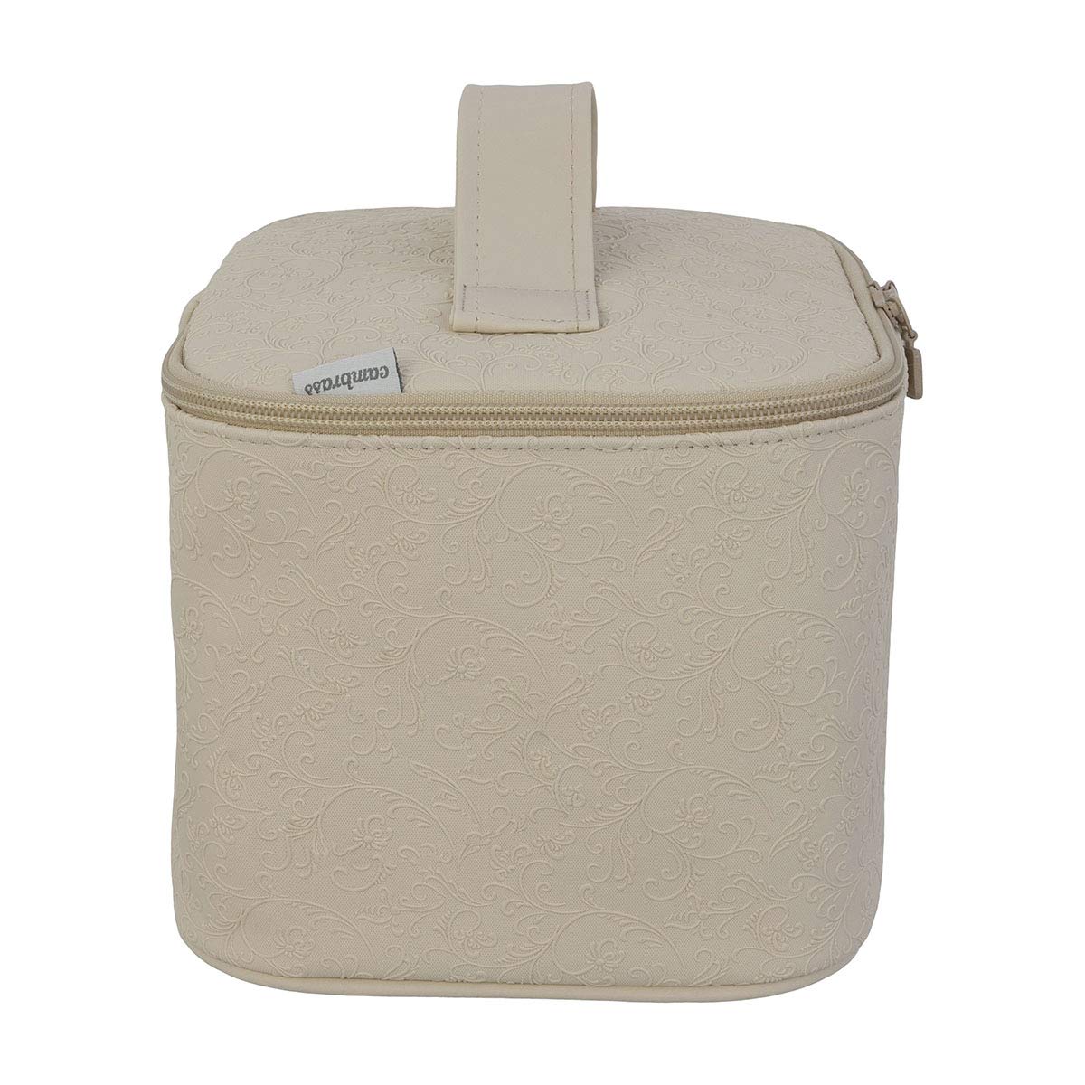 cambrass-mini-elite-beauty-case-neonato-camel-19x24x17-cm image 4