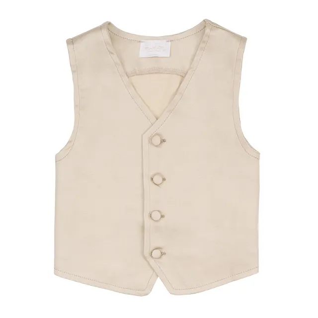 nanan-gilet-beige-neonato-con-abbottonatura-frontale image 1