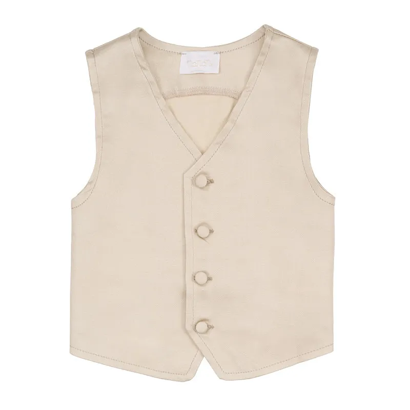 nanan-gilet-beige-neonato-con-abbottonatura-frontale image 1