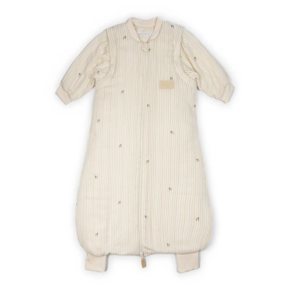 bamboom-sacco-nanna-combi-18-36m-tog-2-7-con-maniche-e-piedini-farm-stripe-532 image 1