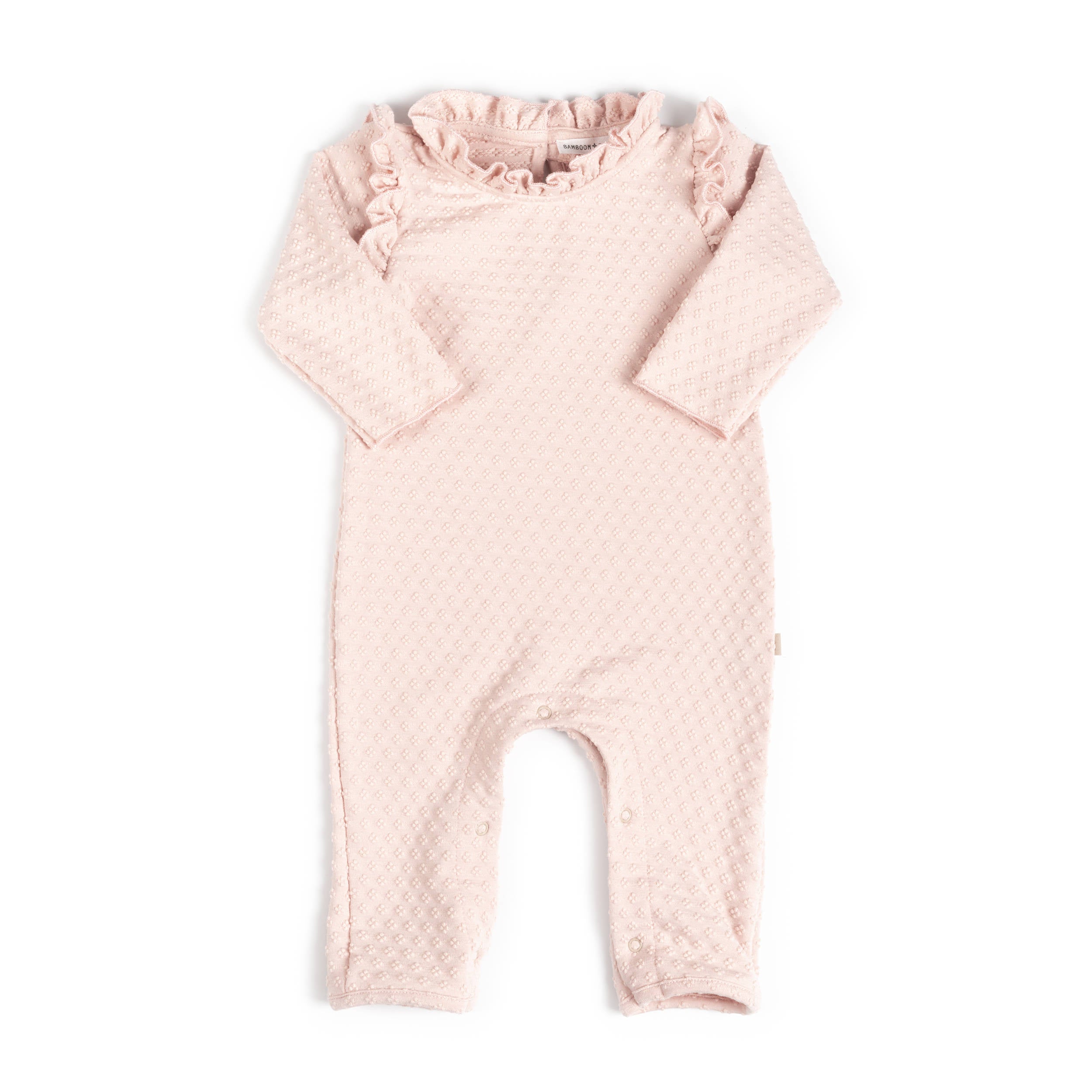 bamboom-tuta-dots-intera-bimba-jersey-bamb-pink-bloom-275 image 1