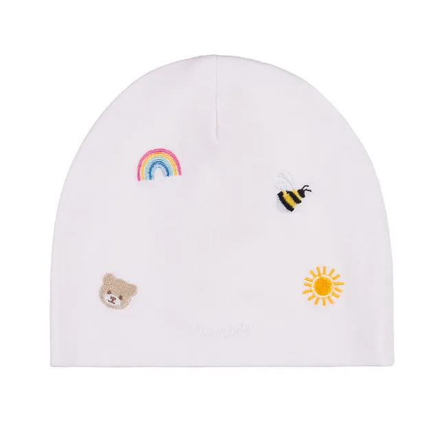nanan-berretta-con-grafiche-ricamate-cappellino-neonato image 1
