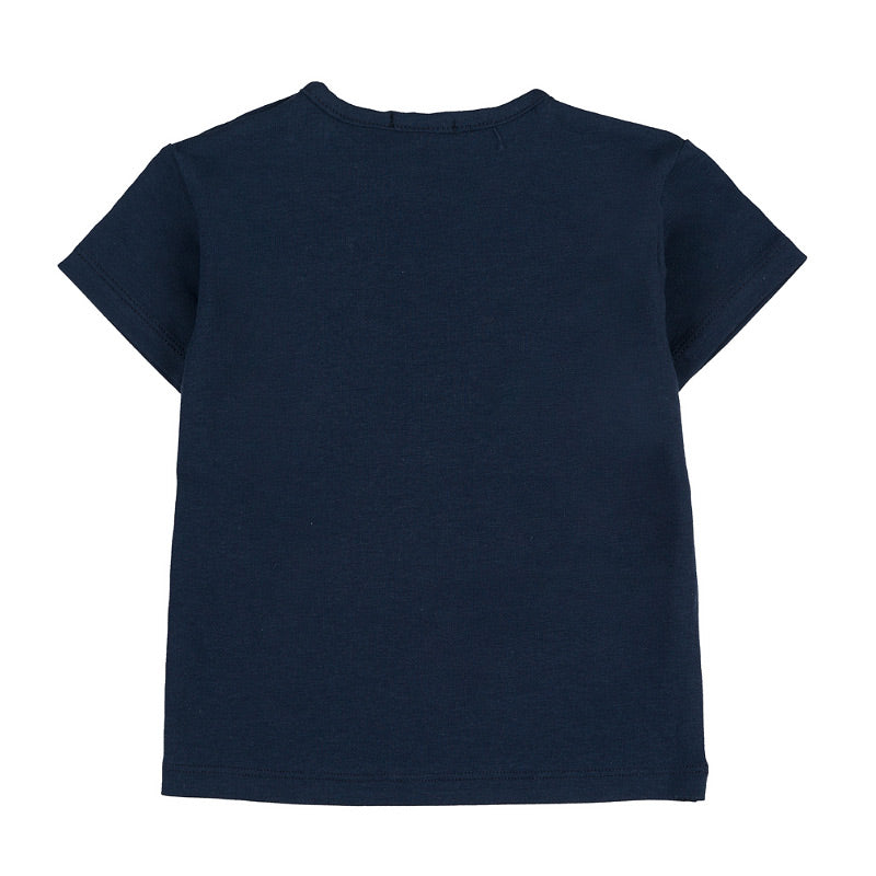 nanan-t-shirt-blu-tartaruga-mezza-manica-jersey image 2