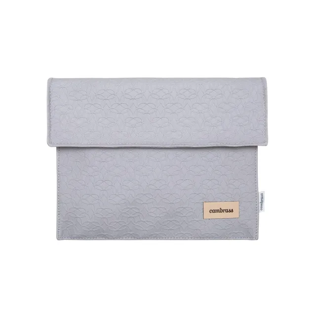 cambrass-luxy-43143-portadocumenti-neonato-3x17x25-cm-grigio image 1