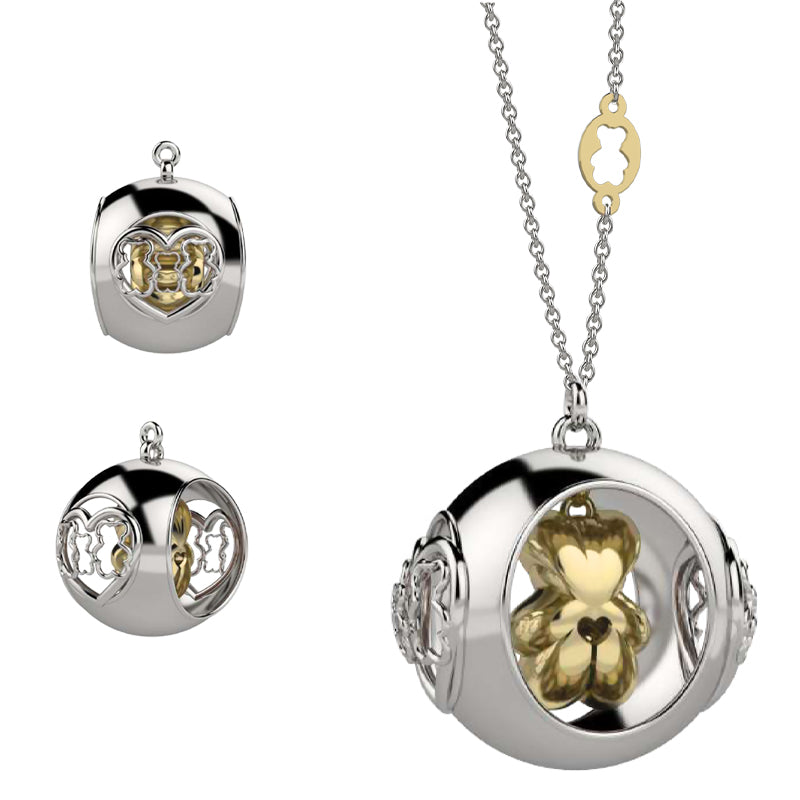 nanan-bijou-chiama-angeli-family-con-orsetto-in-argento-925 image 1