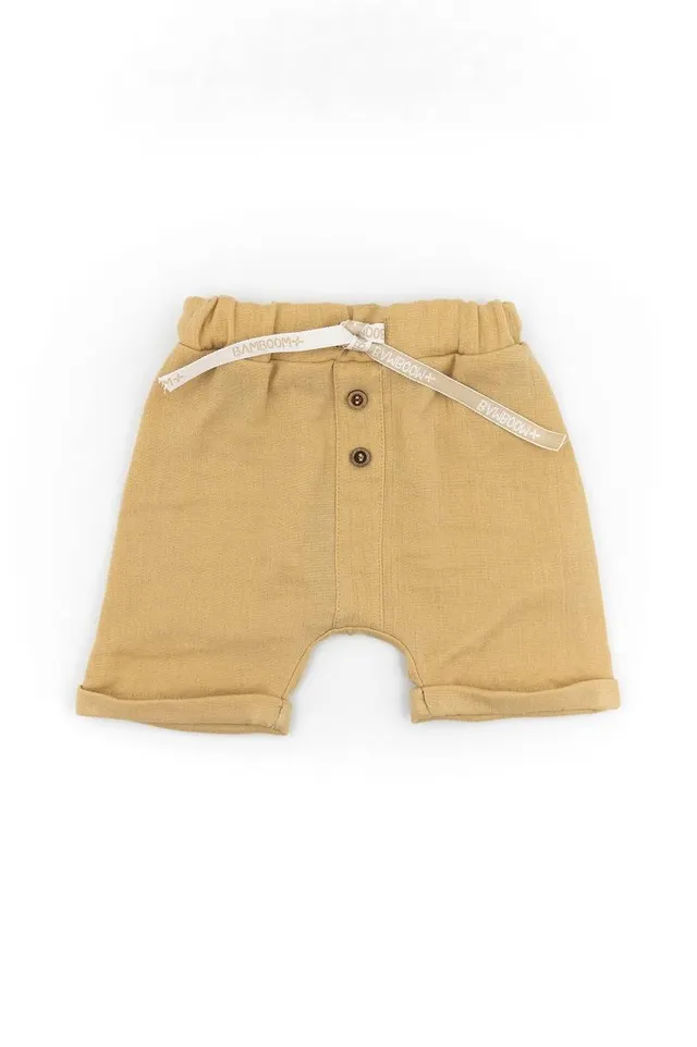 bamboom-short-bimbo-muslin-cammello-62 image 1
