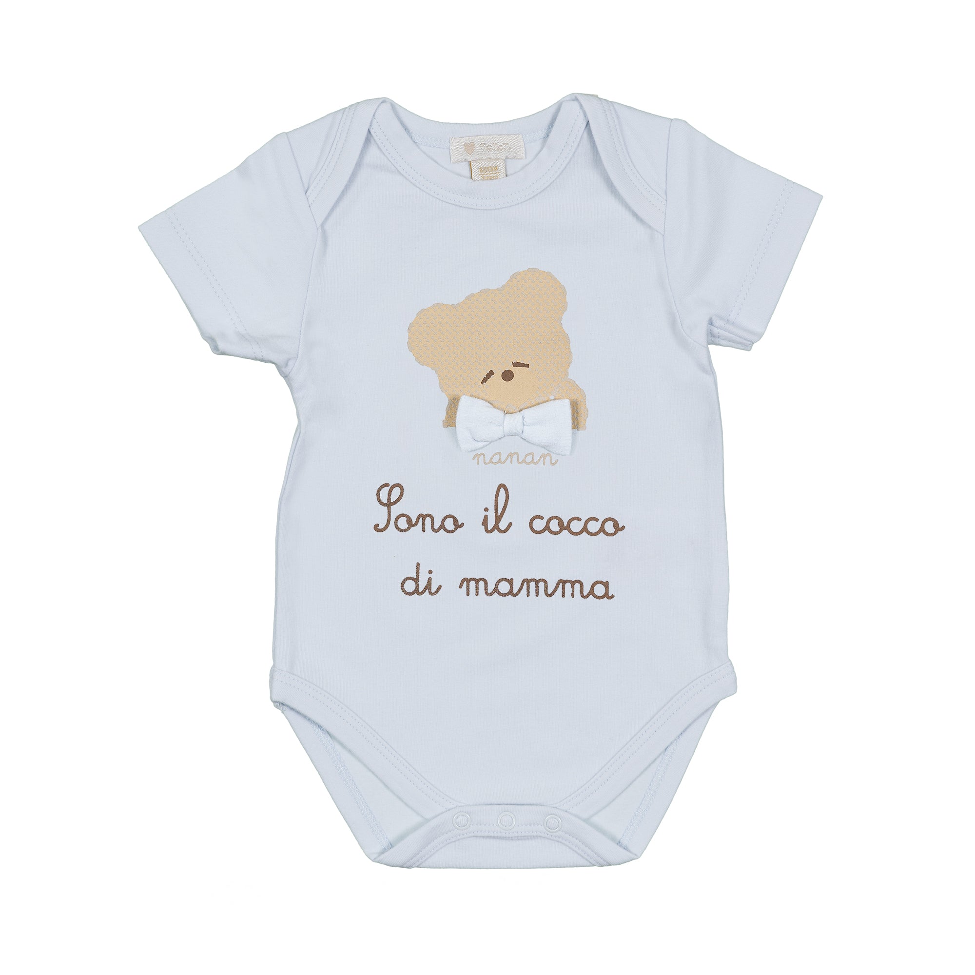 nanan-body-azzurro-sono-il-cocco-di-mamma-con-orsetto image 2