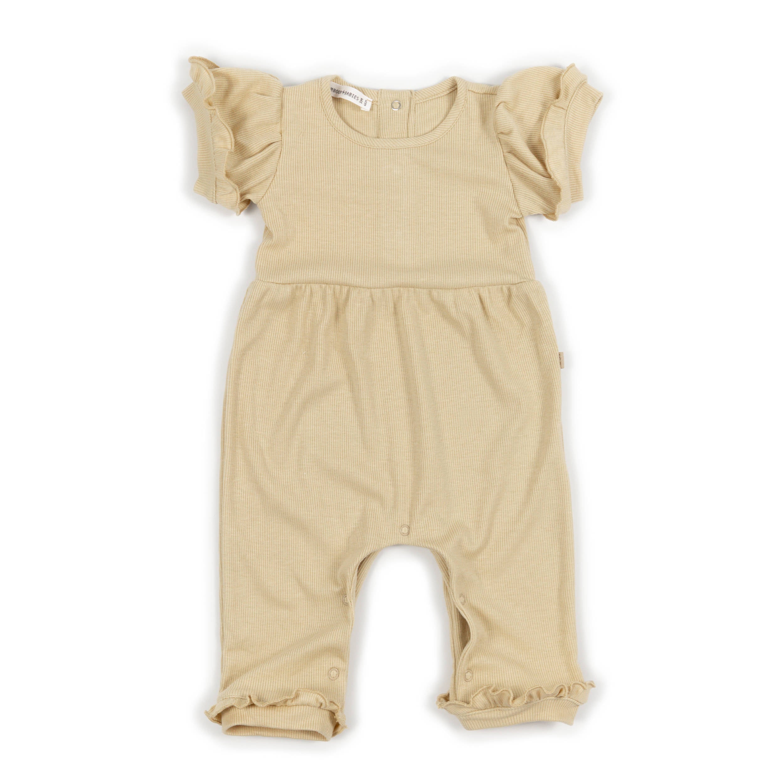 bamboom-tuta-bimba-maniche-corte-mustard-270 image 1