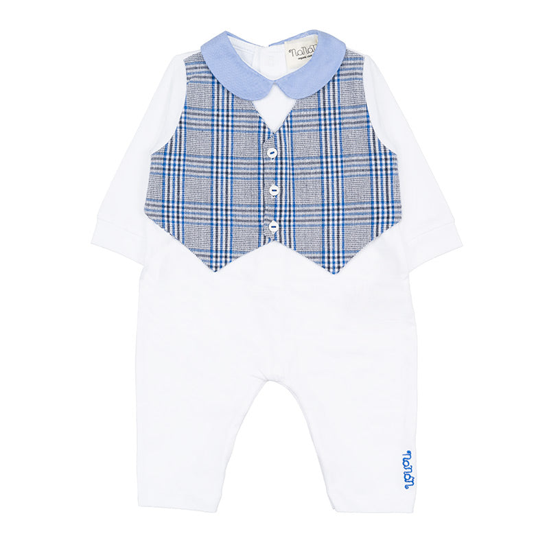 nanan-tutina-con-gilet-e-papillon-blu-cerimonia image 1