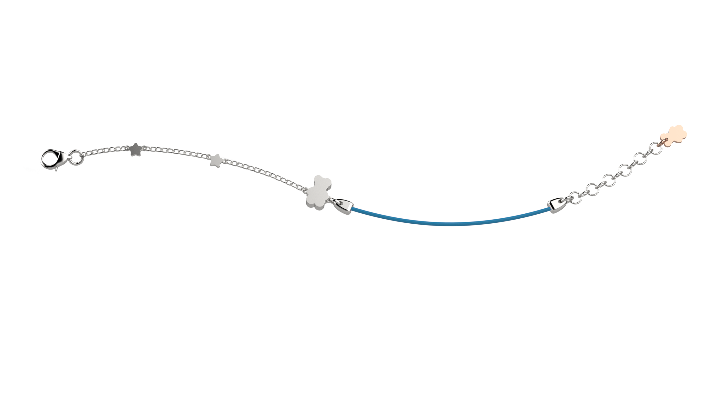 nanan-bijou-bracciale-argento-925-con-orsetto-laccio-azzurro image 2
