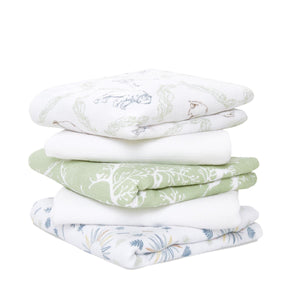 aden-anais-harmony-quadrati-in-mussola-cotone-5pz image 2