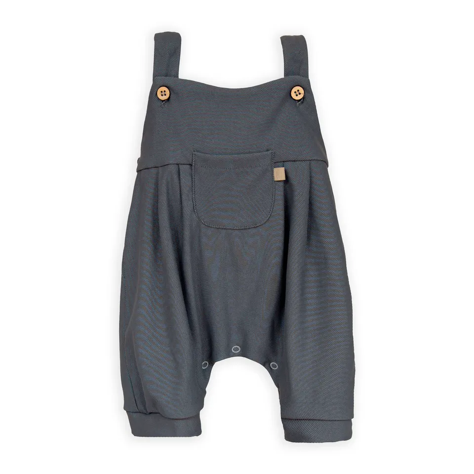 bamboom-salopette-corta-bimba-blu-07 image 1