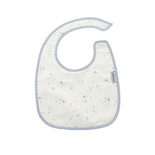 bavaglino-quadrato-con-velcro-cambrass-sky-azzurro-stella-20x26-cm image 7