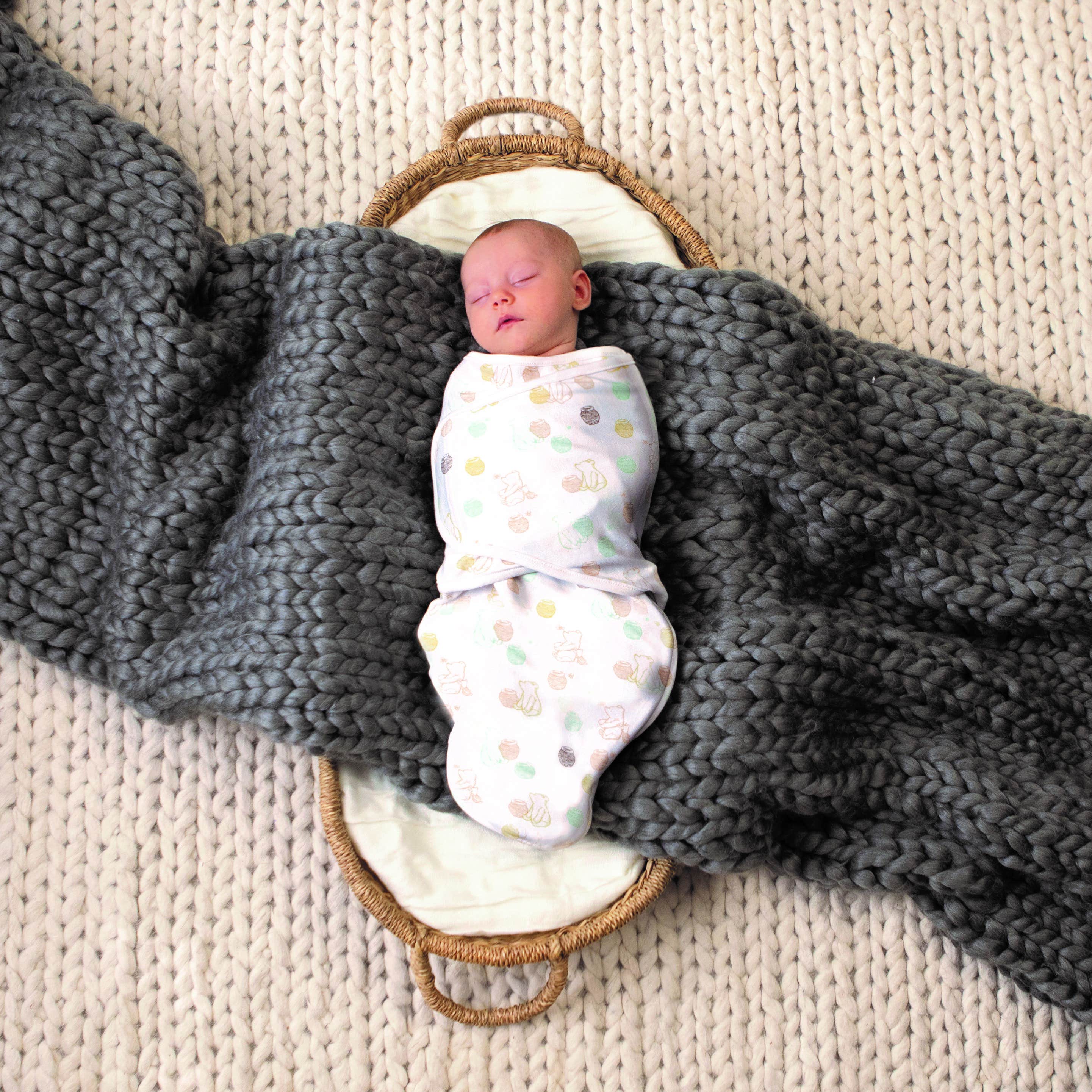 aden-anais-winnie-the-pooh-easy-swaddle-cotone-0-3m image 3